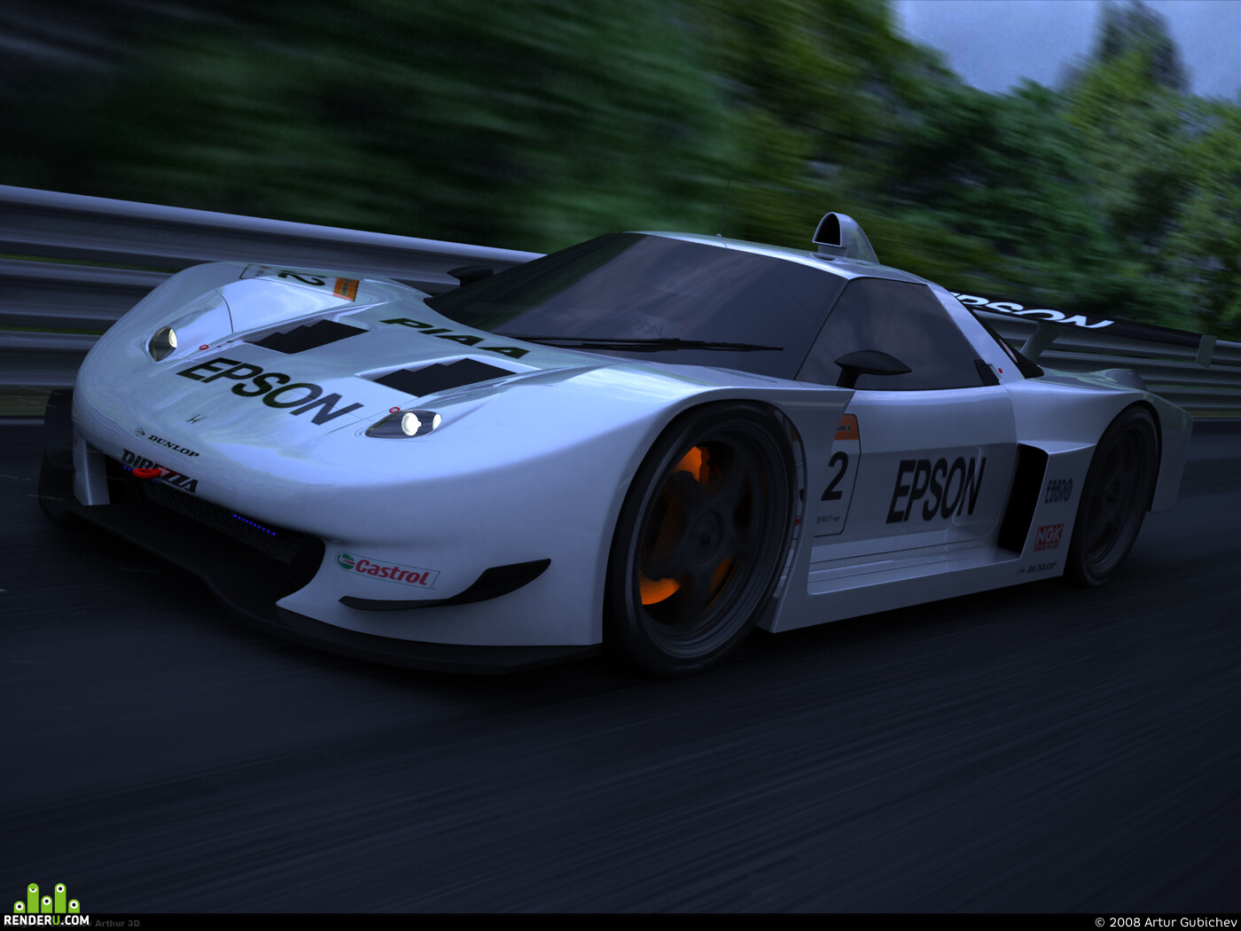 Artur Gubichev. Honda NSX