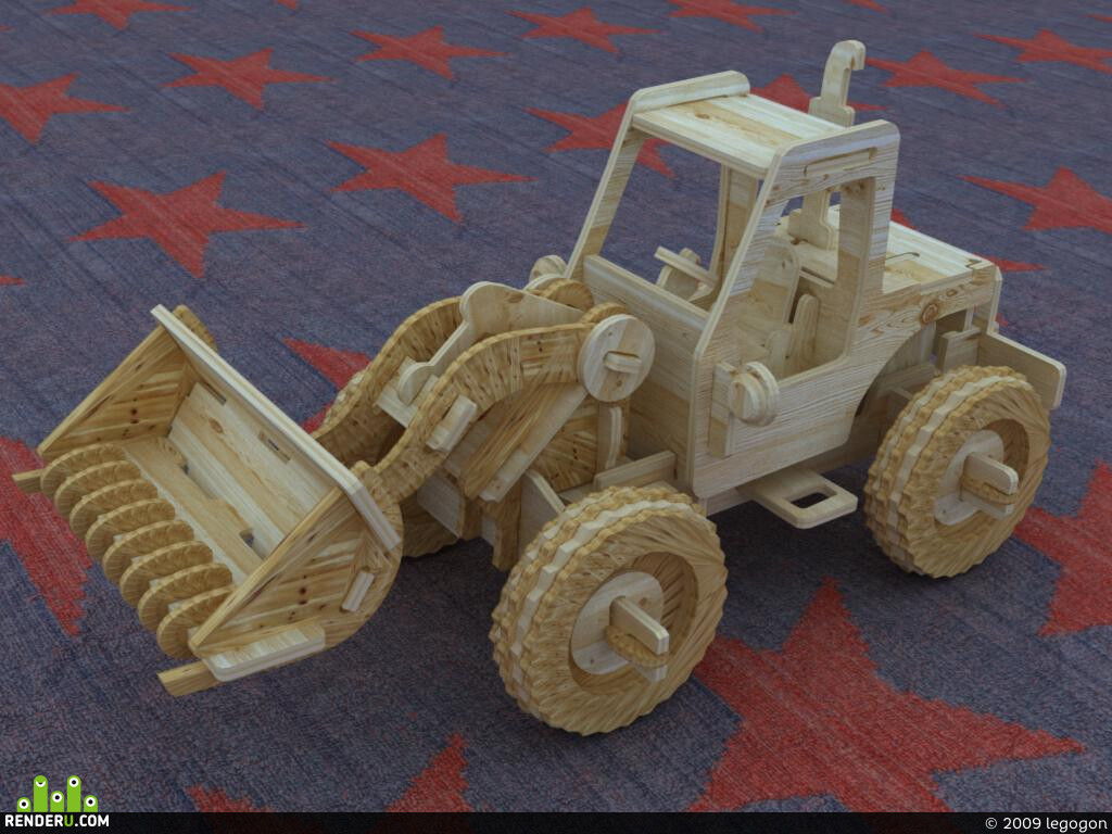 legogon. Traktor