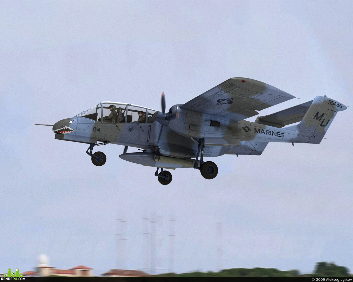 Aleksey Lyikov. OV-10 Bronco