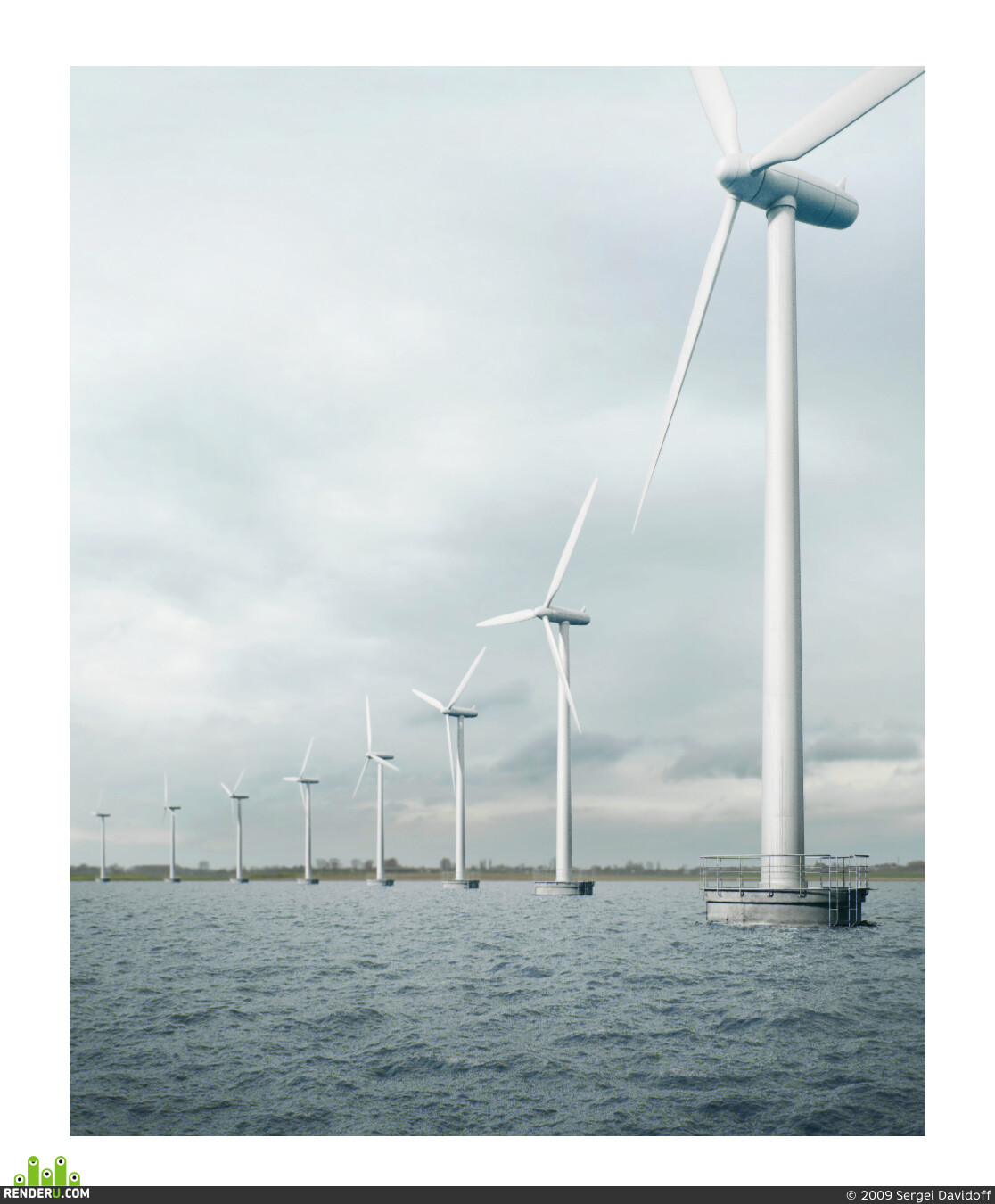 Sergei Davidoff. Power of the wind