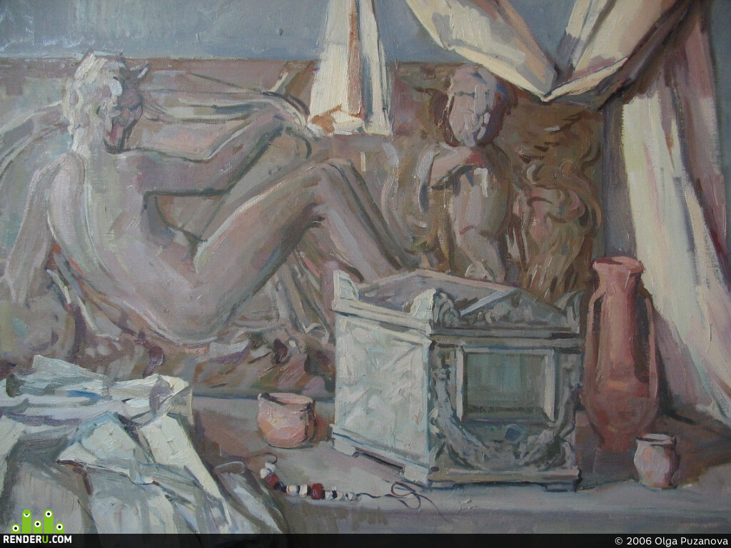 Olga Puzanova. antichnyiy motiv