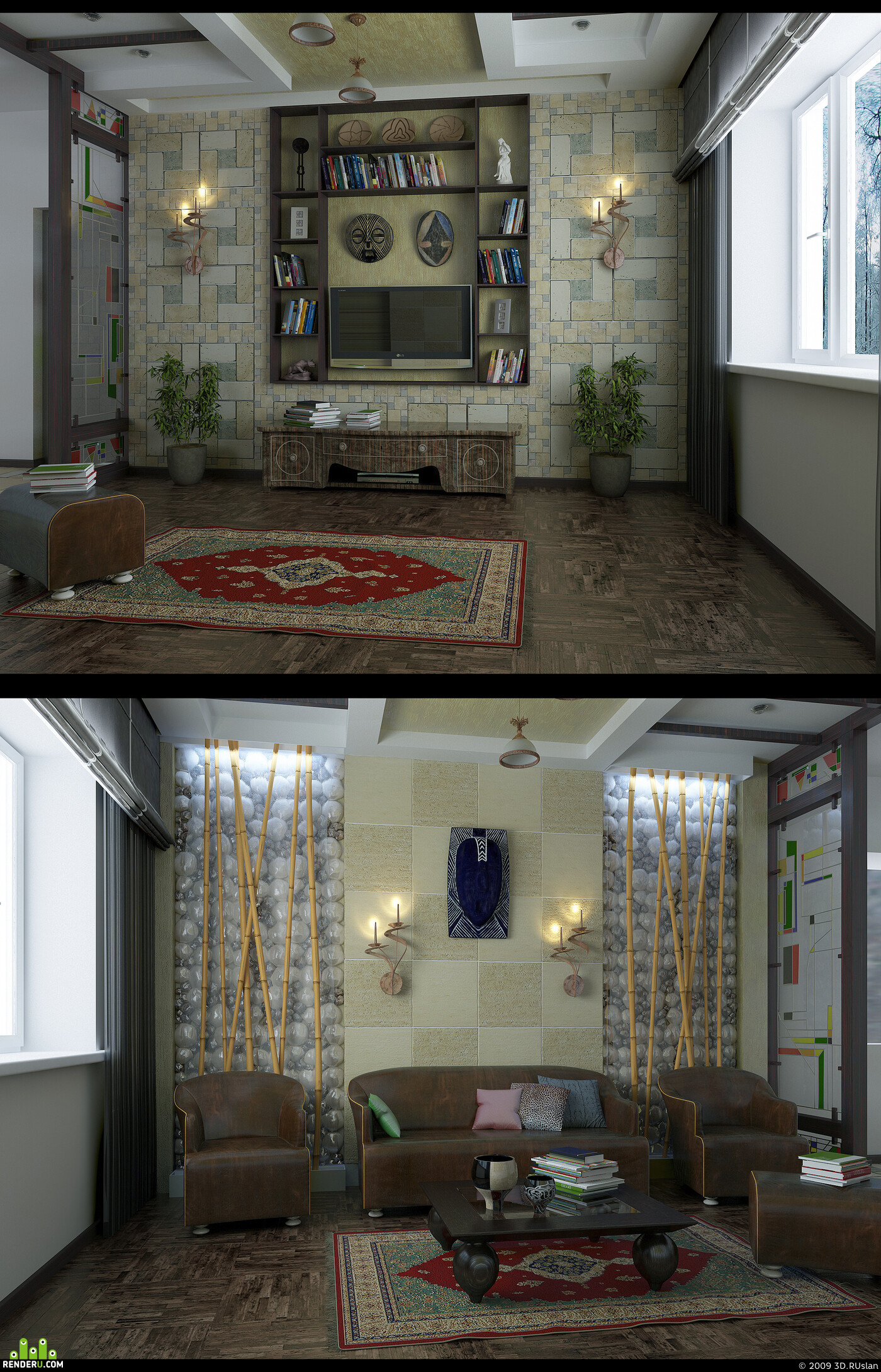 3D.RUslan. Uyutnaya gostinnaya