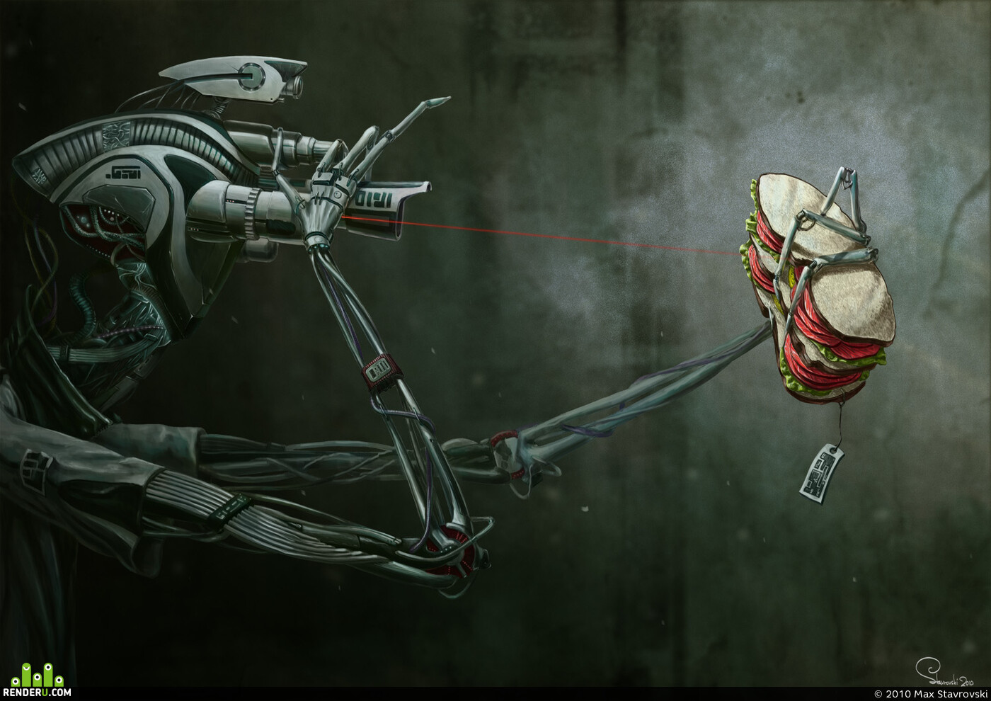 Max Stavrovski. robot photographer