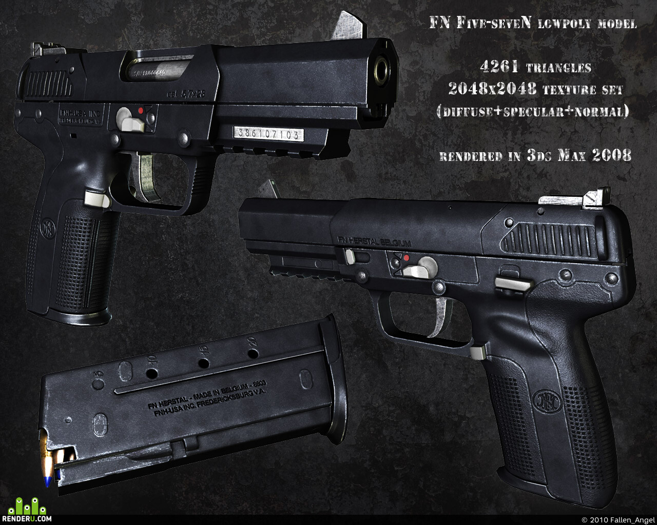 Fallen_Angel. FN Five-seveN