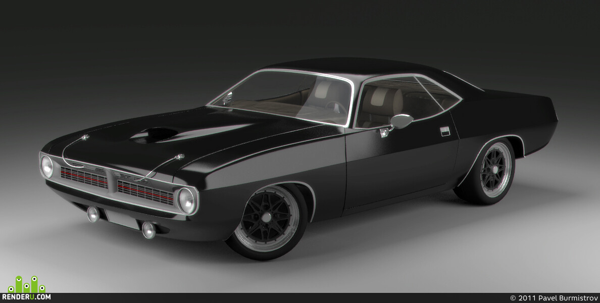 Pavel Burmistrov. plymouth hemi cuda