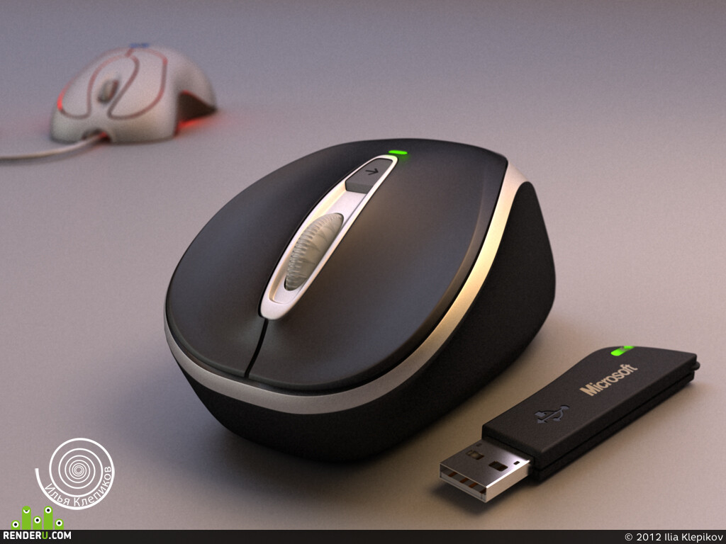 Ilia Klepikov. Microsoft mouse
