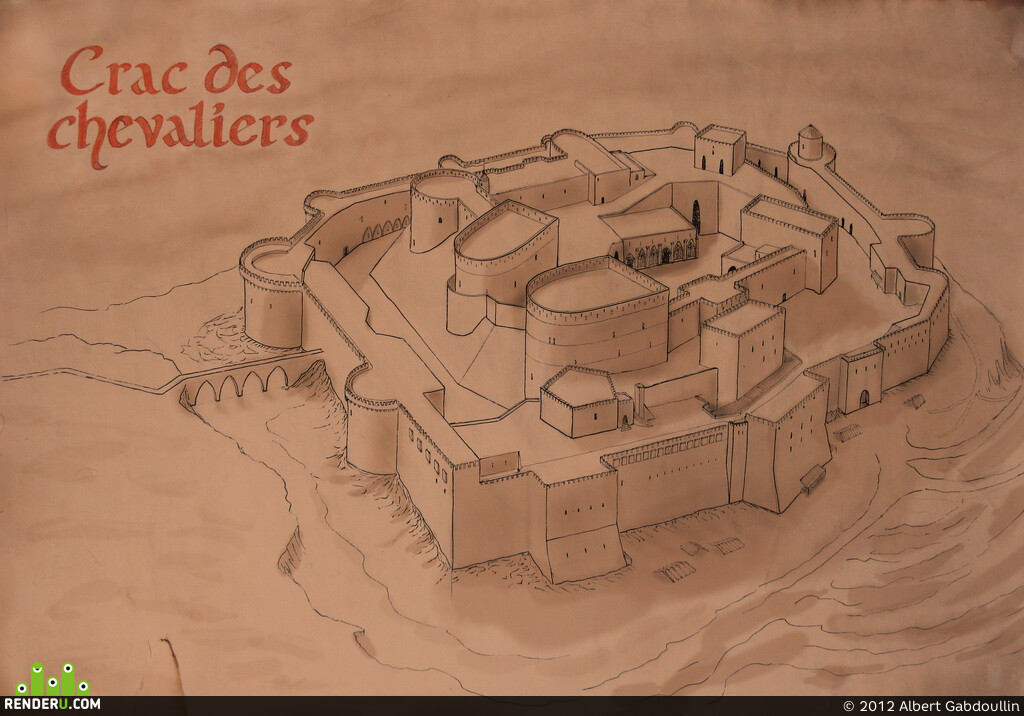 Articraft. Crac des Chevaliers