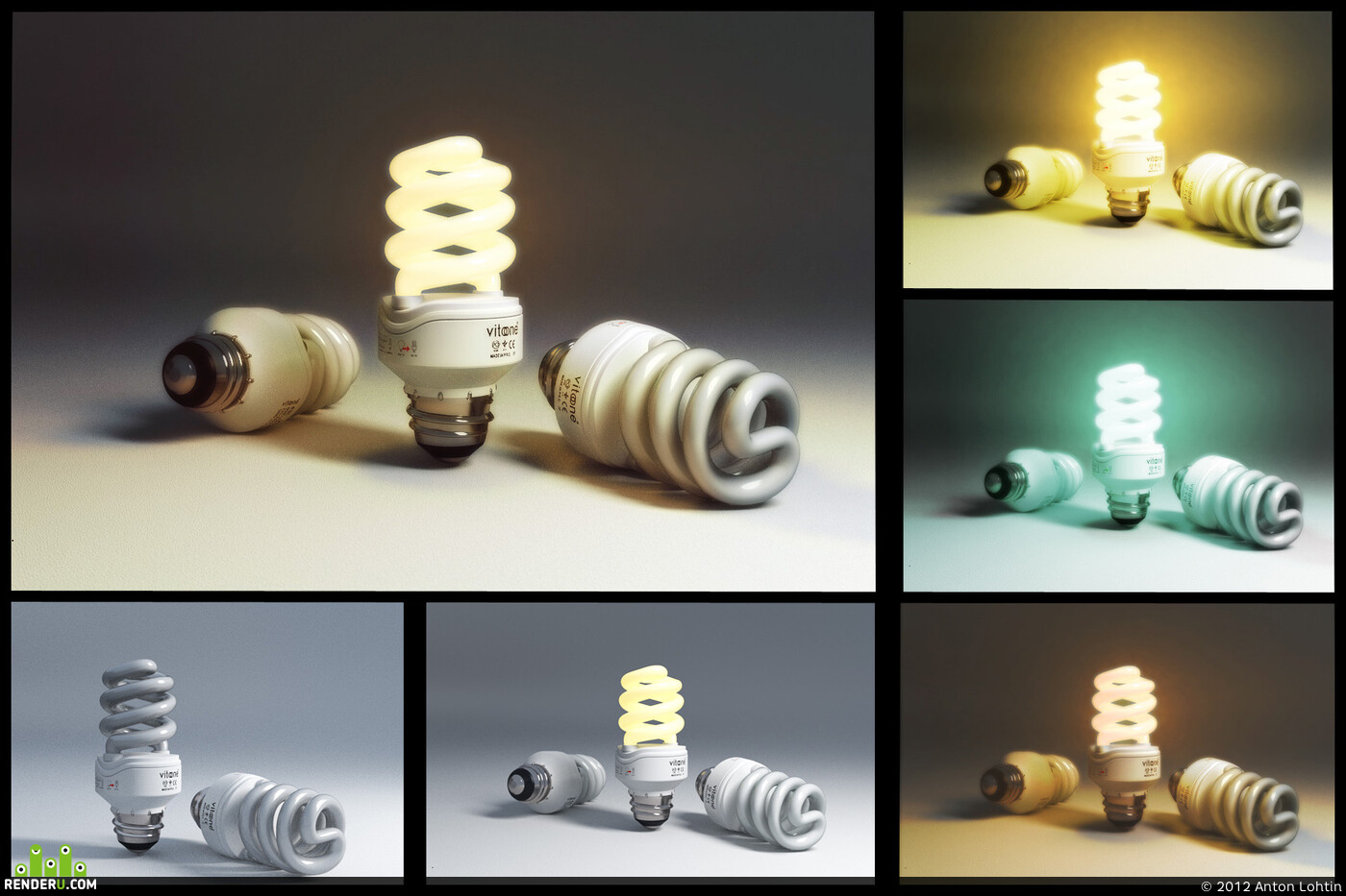 s14adow. fluorescent lamp