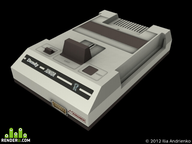 EvolMate. Low-Poly Dendy / Famicom