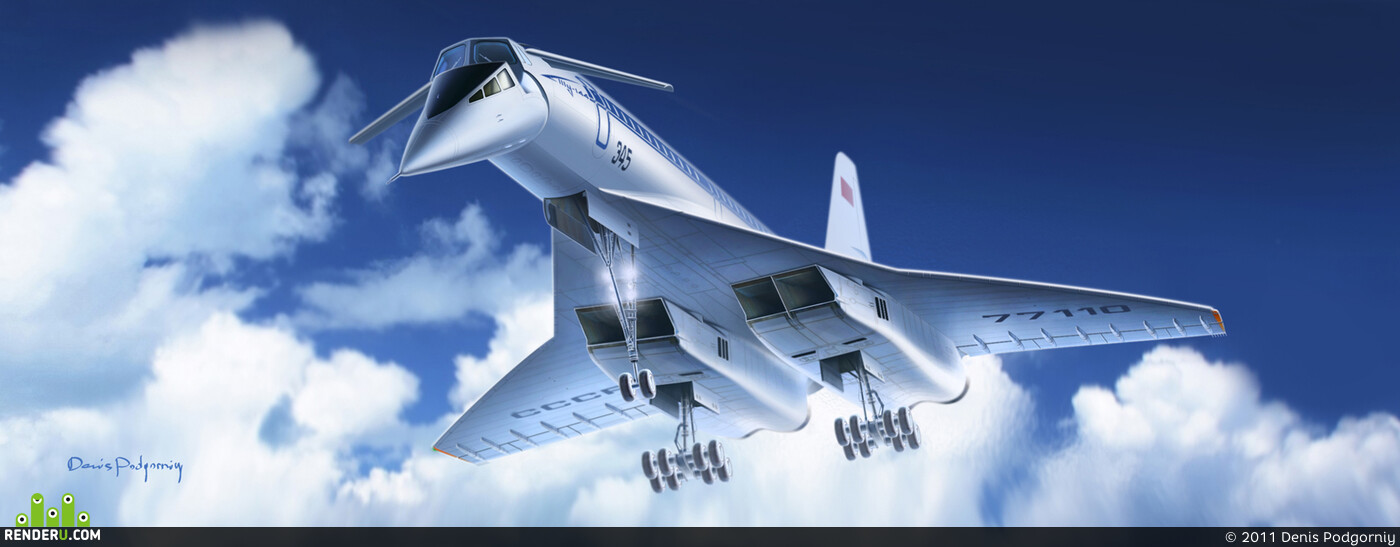 Denis Podgorniy. Tu-144