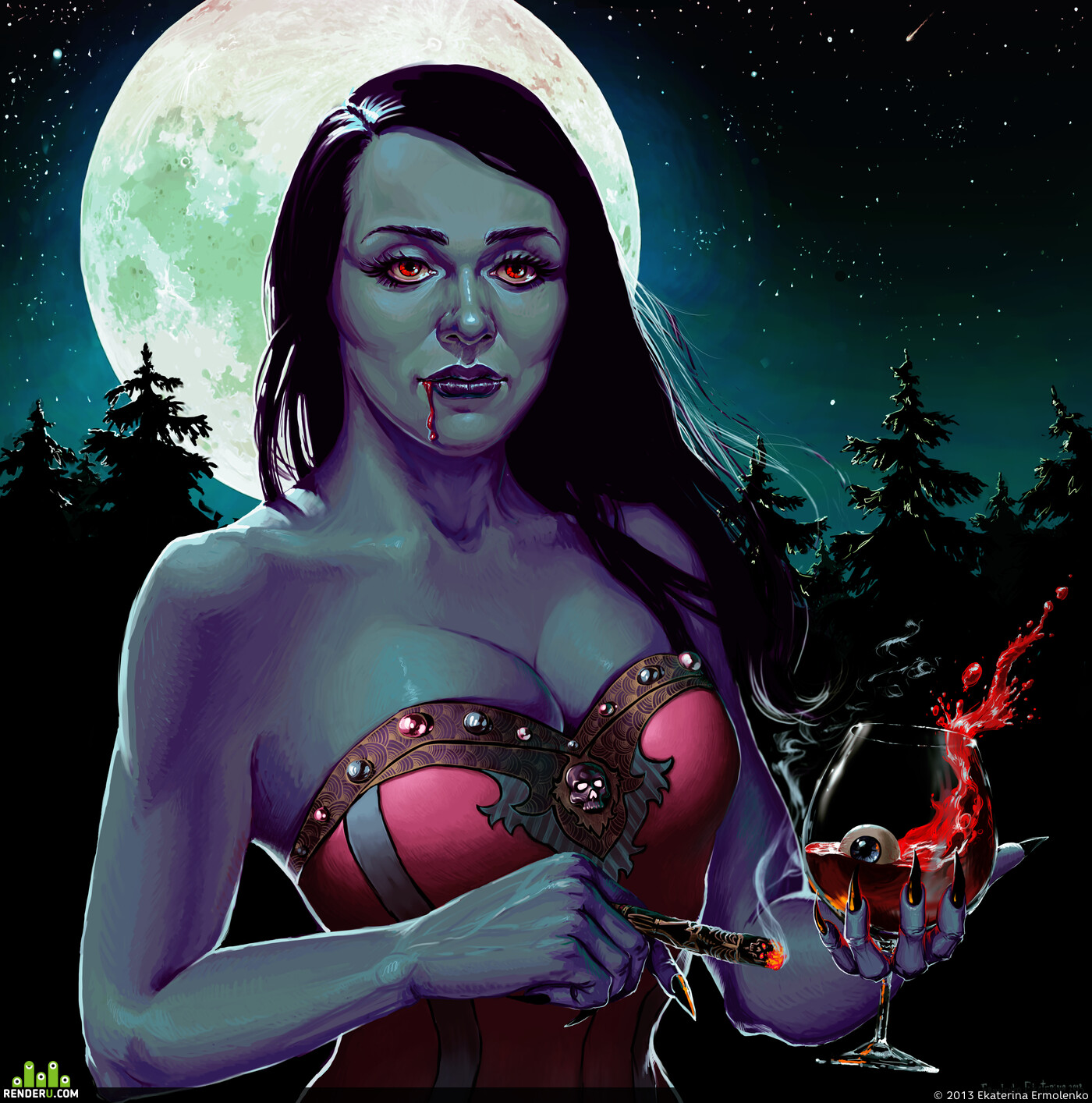 Ekaterina Ermolenko. The corpse of the witch