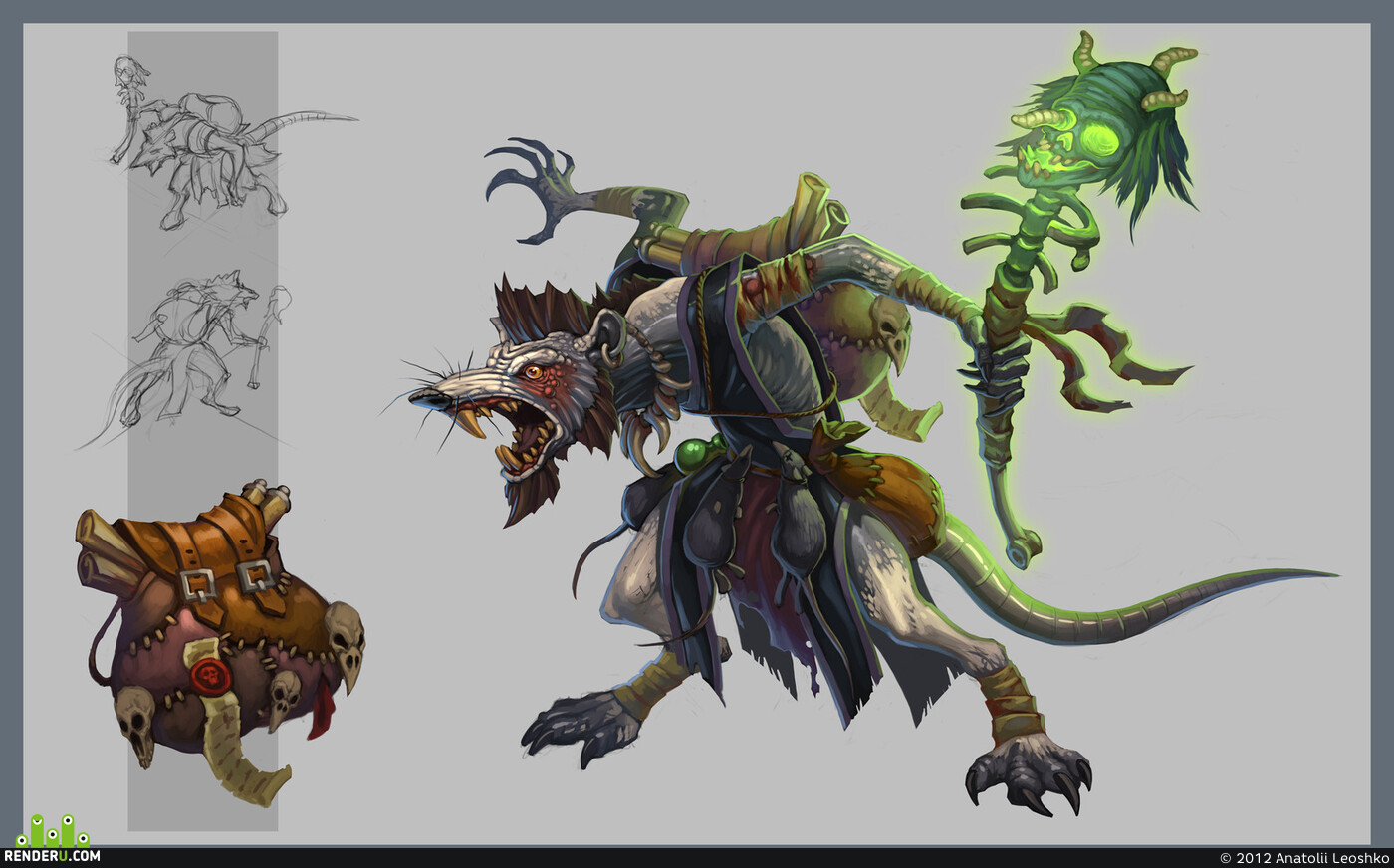 Anatolii Leoshko. Venom rat