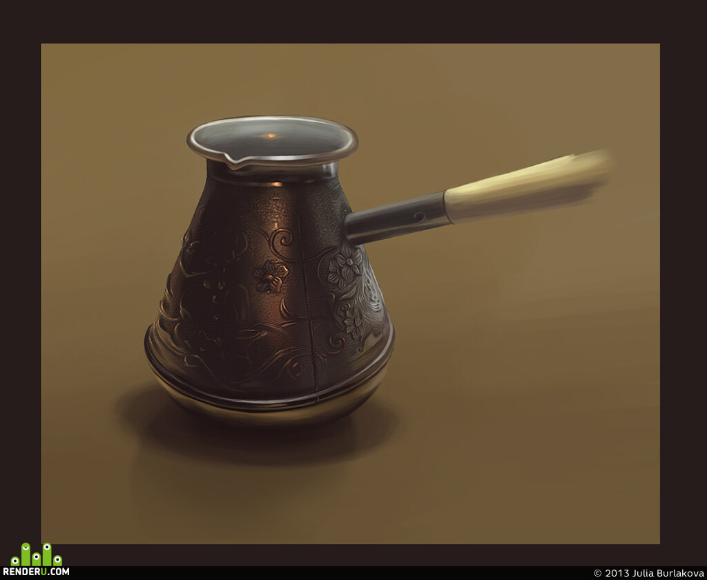 Julka_lock. Bronze