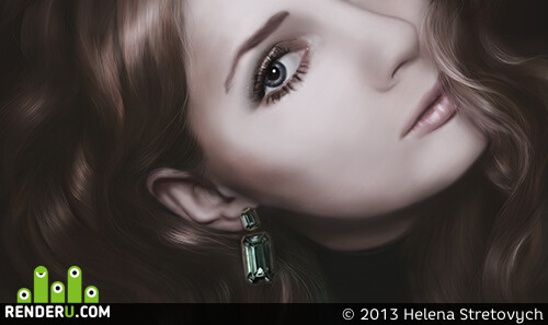 Helena Stretovych. Emerald