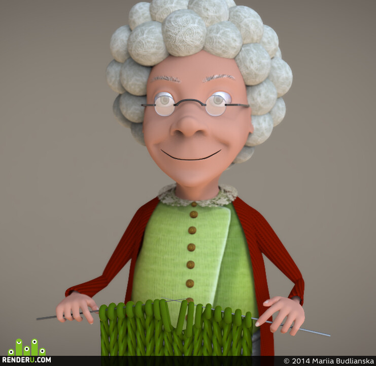 Mariia Budlianska. Granny knits