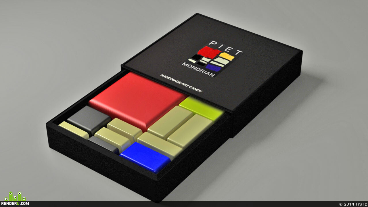 Tru1z. Mondrian's candy