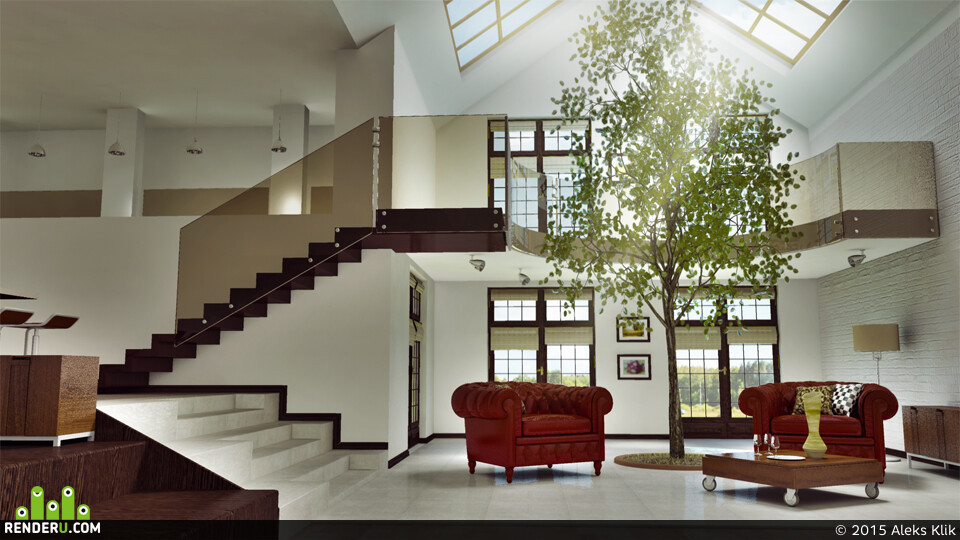 Aleks Klik. Interior for Room