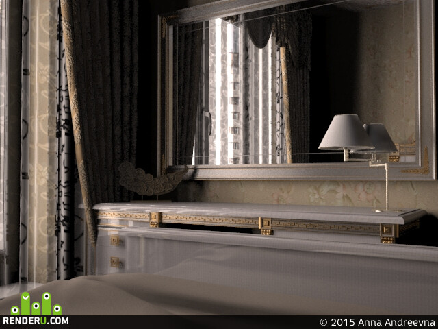 Anna Andreevna. interior