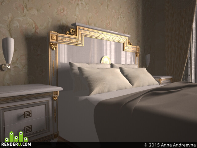 Anna Andreevna. interior