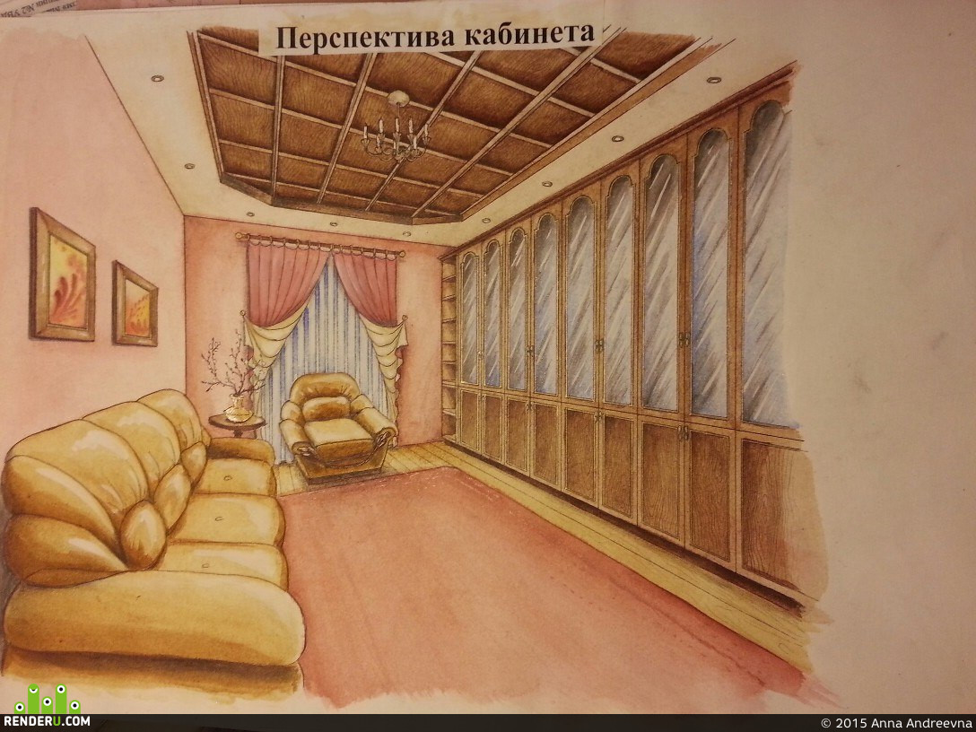 Anna Andreevna. interior