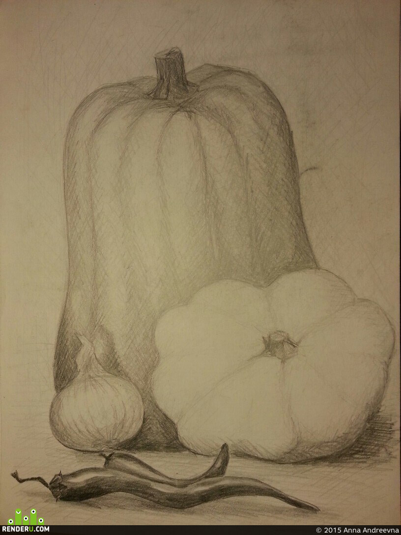 Anna Andreevna. sketch