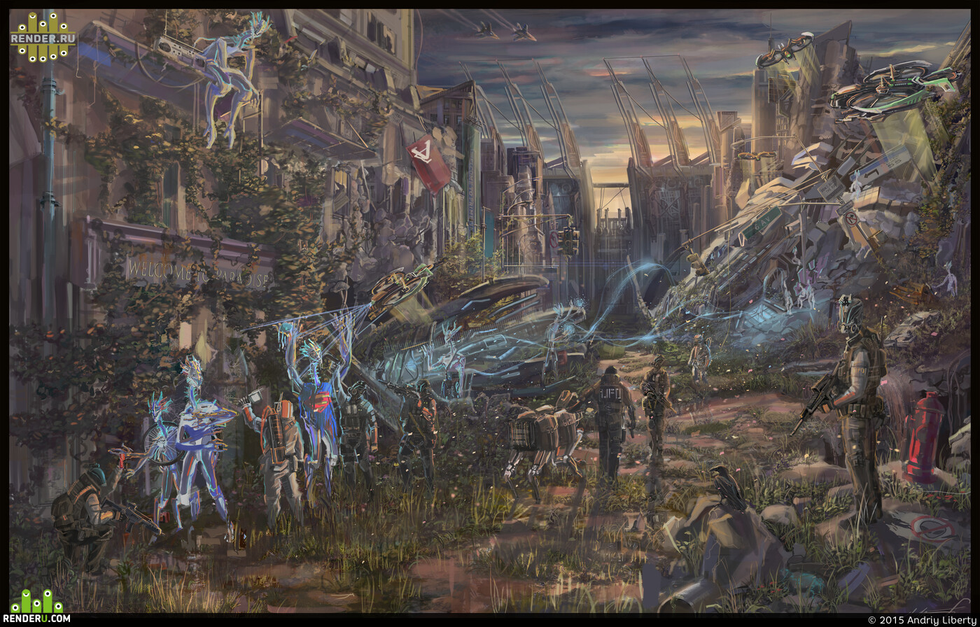 Andriy Liberty. Project "The Wall"