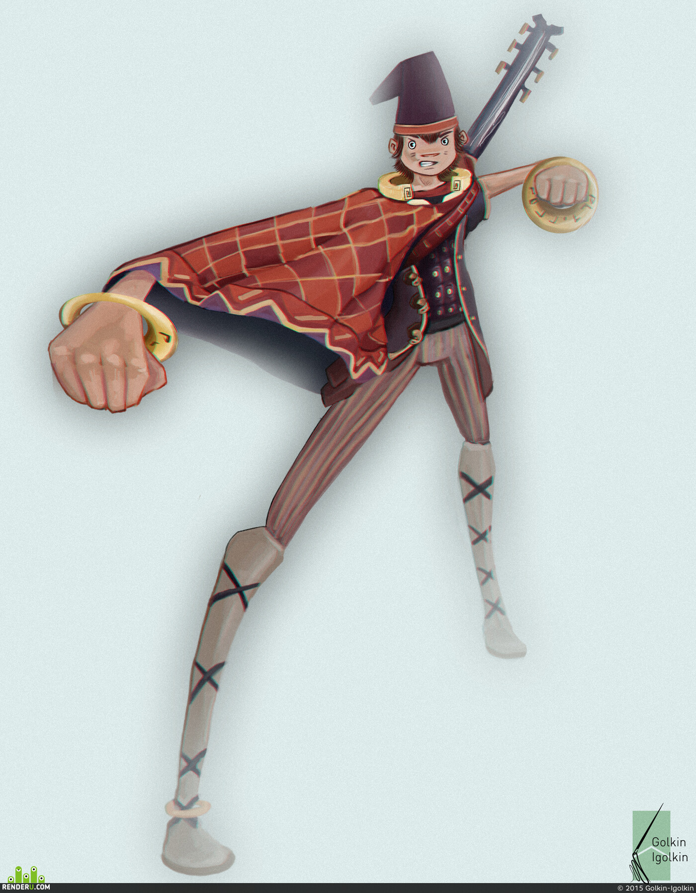 Golkin-Igolkin. Kung fu Bard