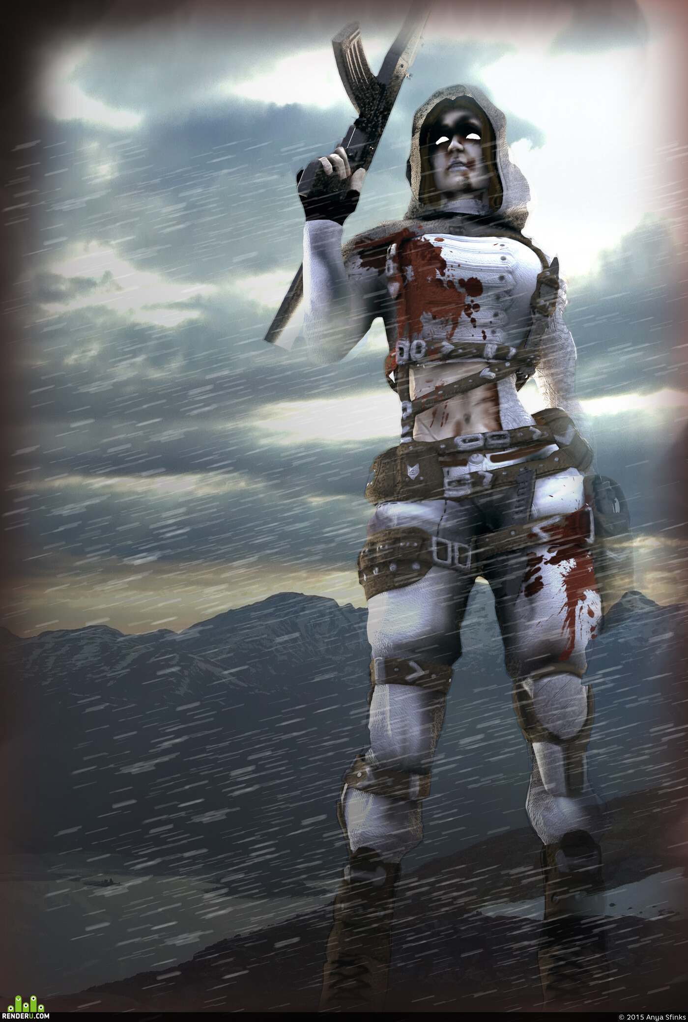 Anya Sfinks. Snow Soldier