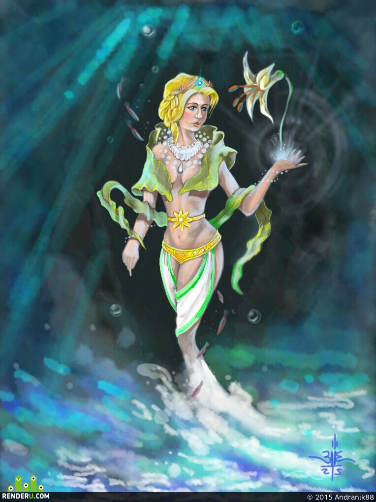Andranik88. Covinar Armenian God of sea
