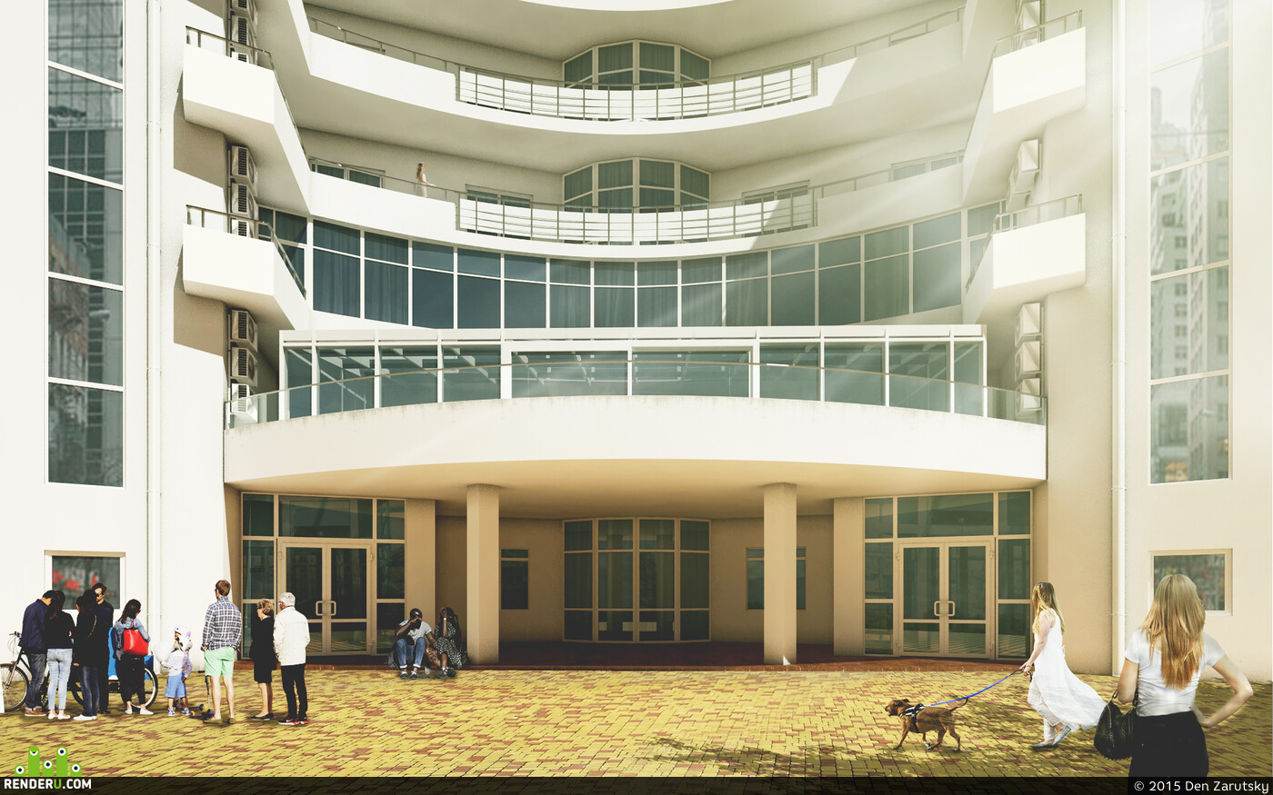 Den_Z87. Visualization Facade