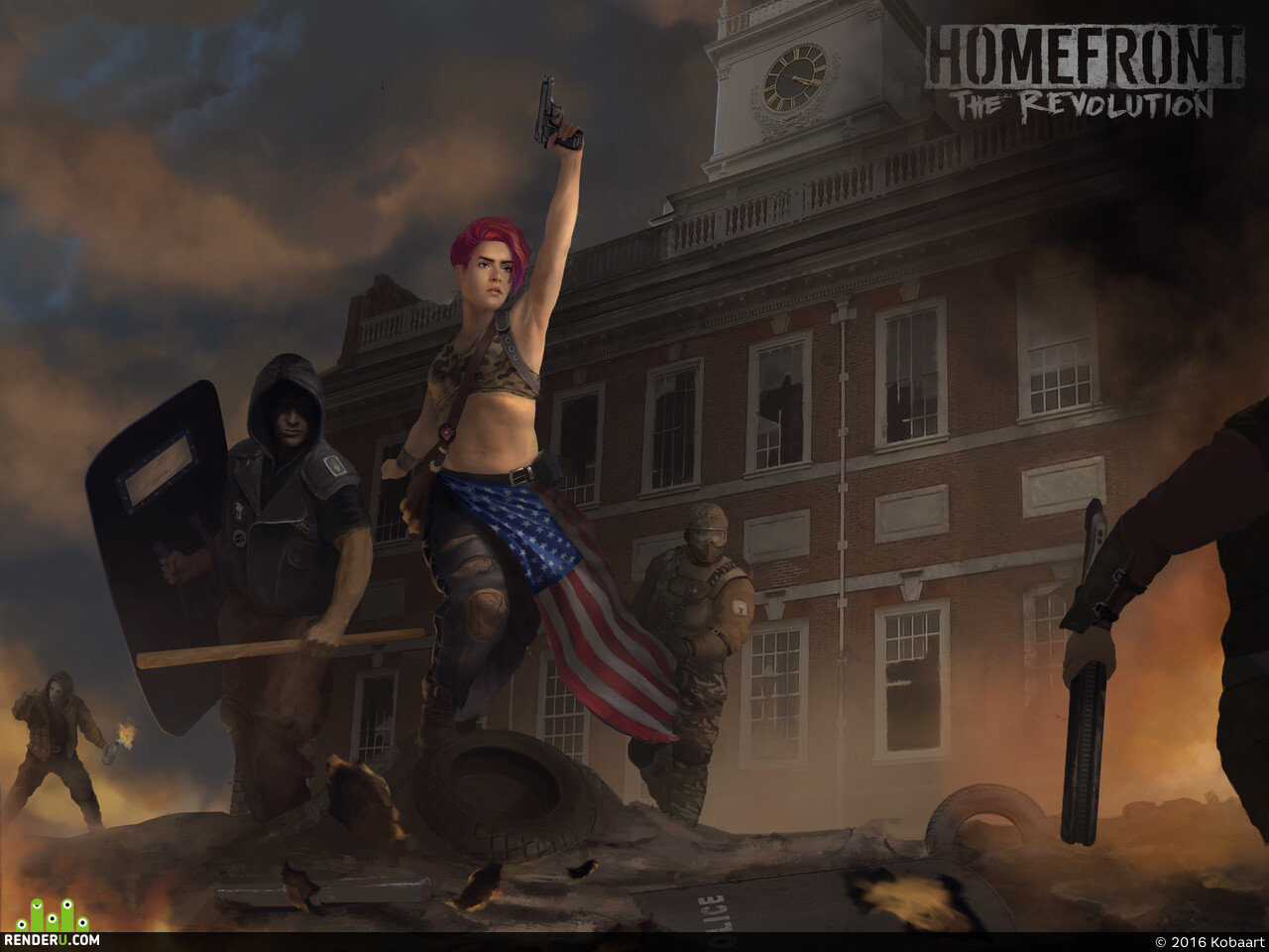 Kobaart. Homefront: Revolution contest