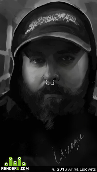 idunnu. Łukasz Wróbel, portrait.