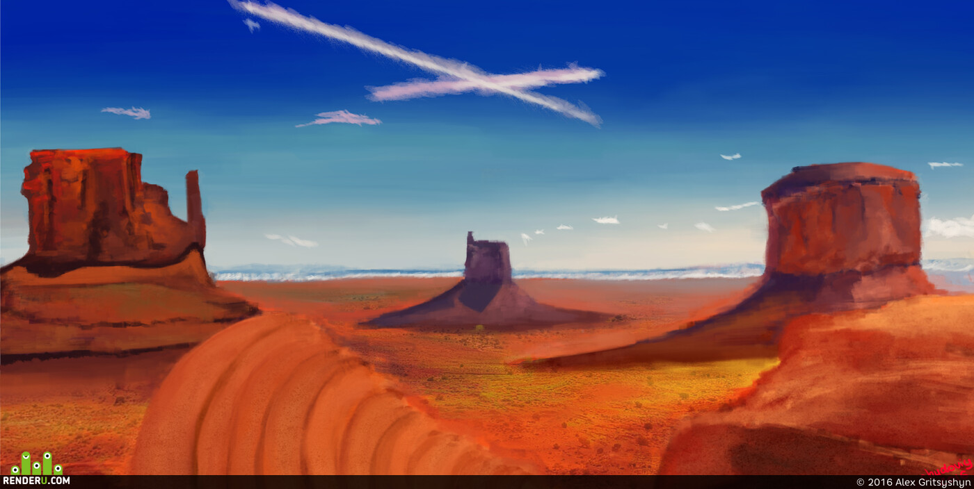 Alex Gritsyshyn (Chudoviy).  canyon