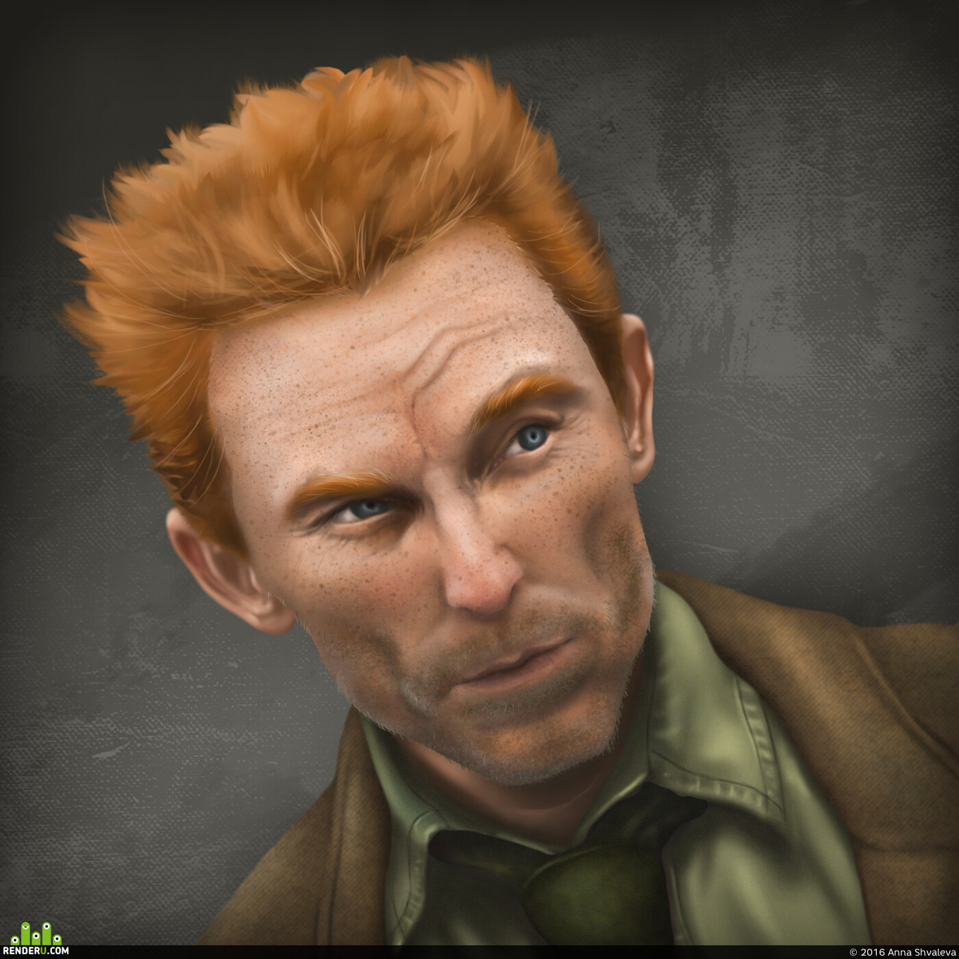 Anna Shvaleva. Jackie Earle Haley