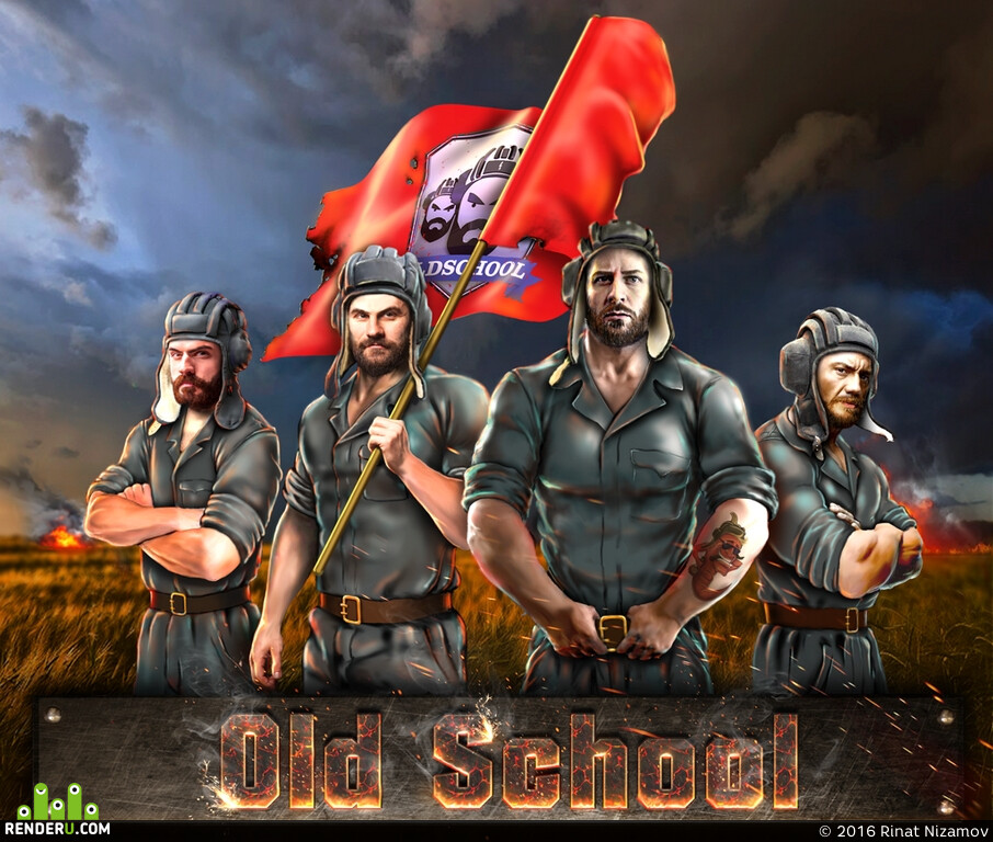 rinat_N. OldSchool clan (WOT Blitz)