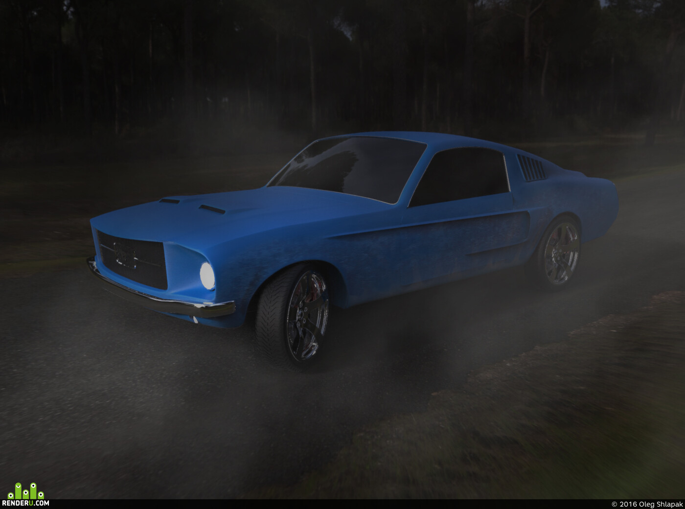 Oleg_11S. Ford Mustang 1968