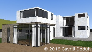 Archi-84. Дом в стили Хай-Тек
