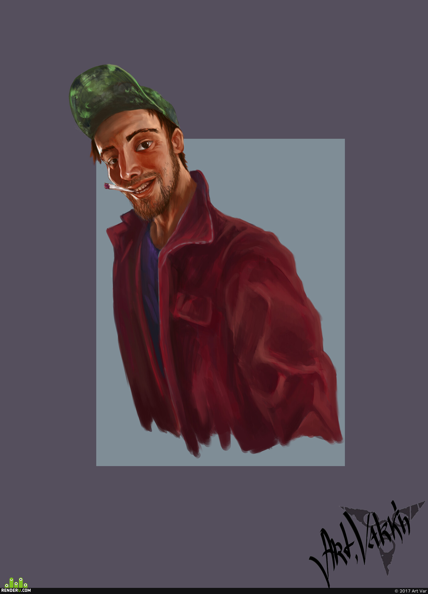 Artvarkh. cartoon boy