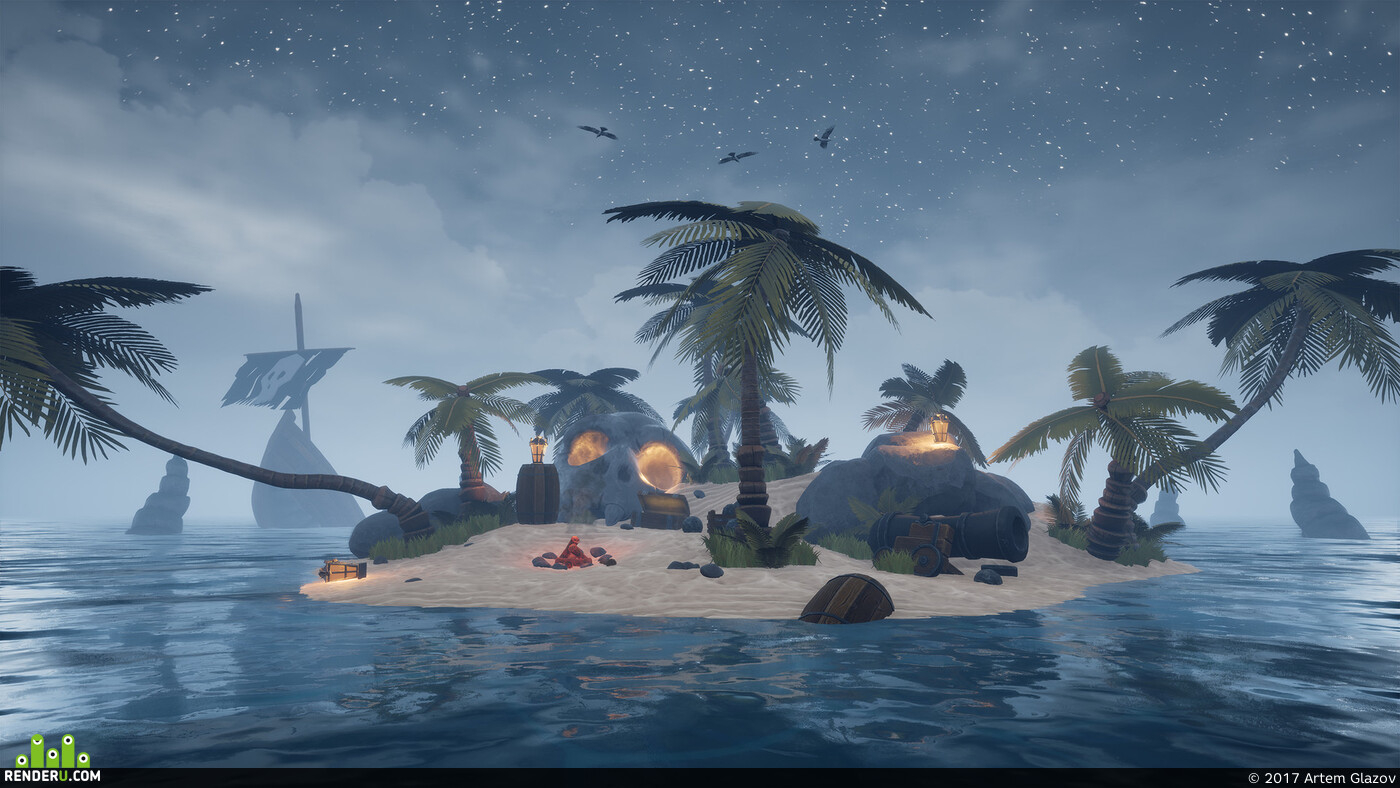 Irwin. Pirate Island UE4