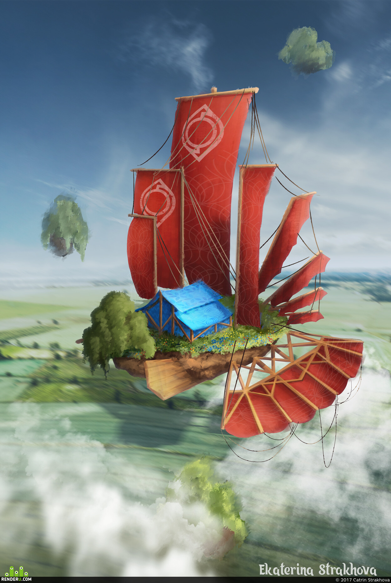 Catrin_S. Floating island