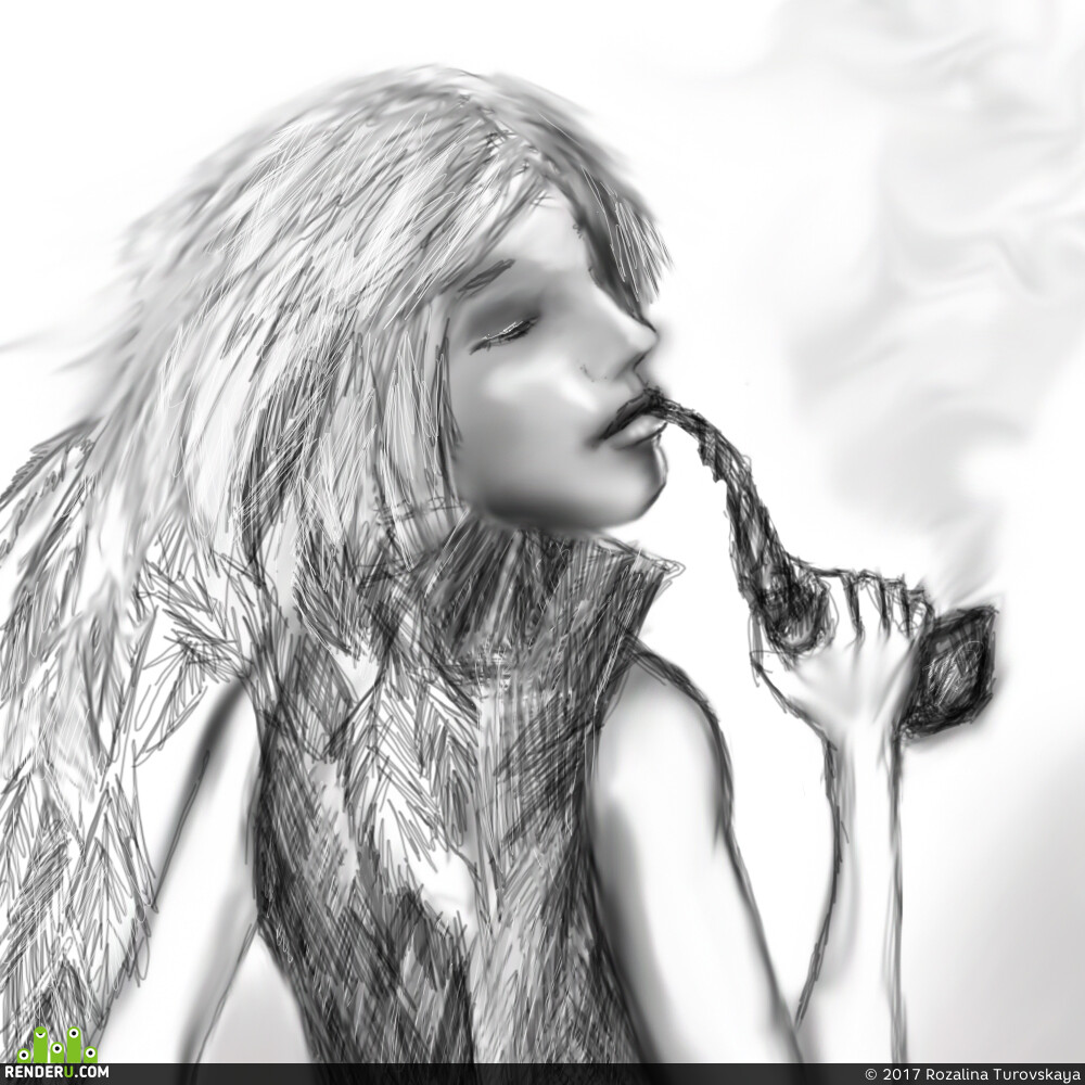 Rozalina. Angel not born, angel become frome life