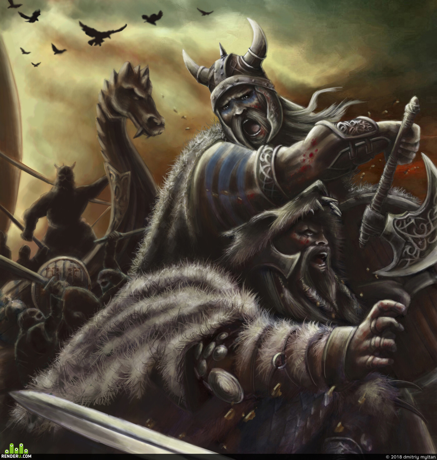 kemnu. The power of the barbarian