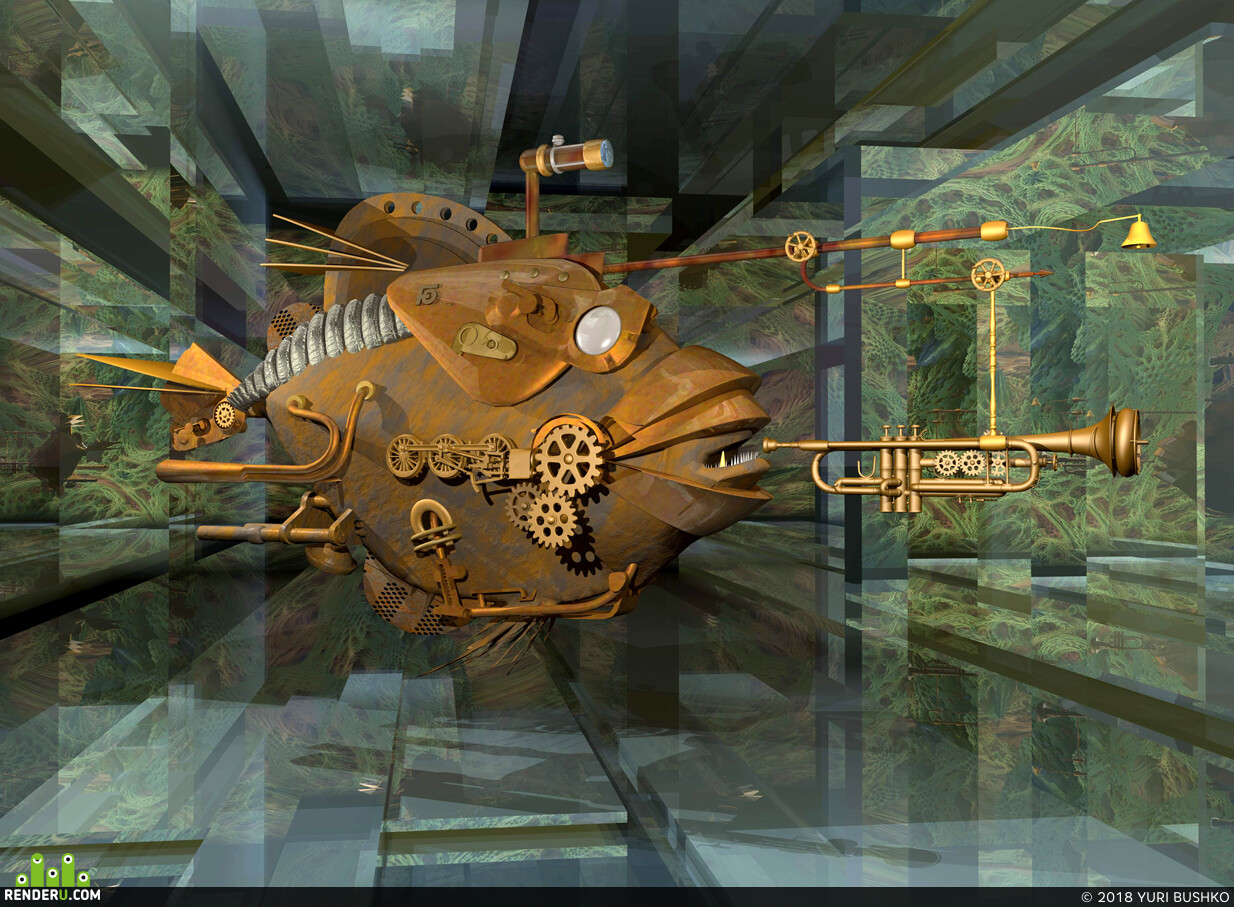YURI BUSHKO. FISH - TRUMPETER