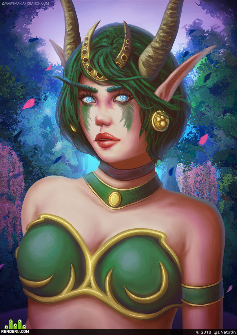 wawtman. Ysera - The Green Dragon Aspect