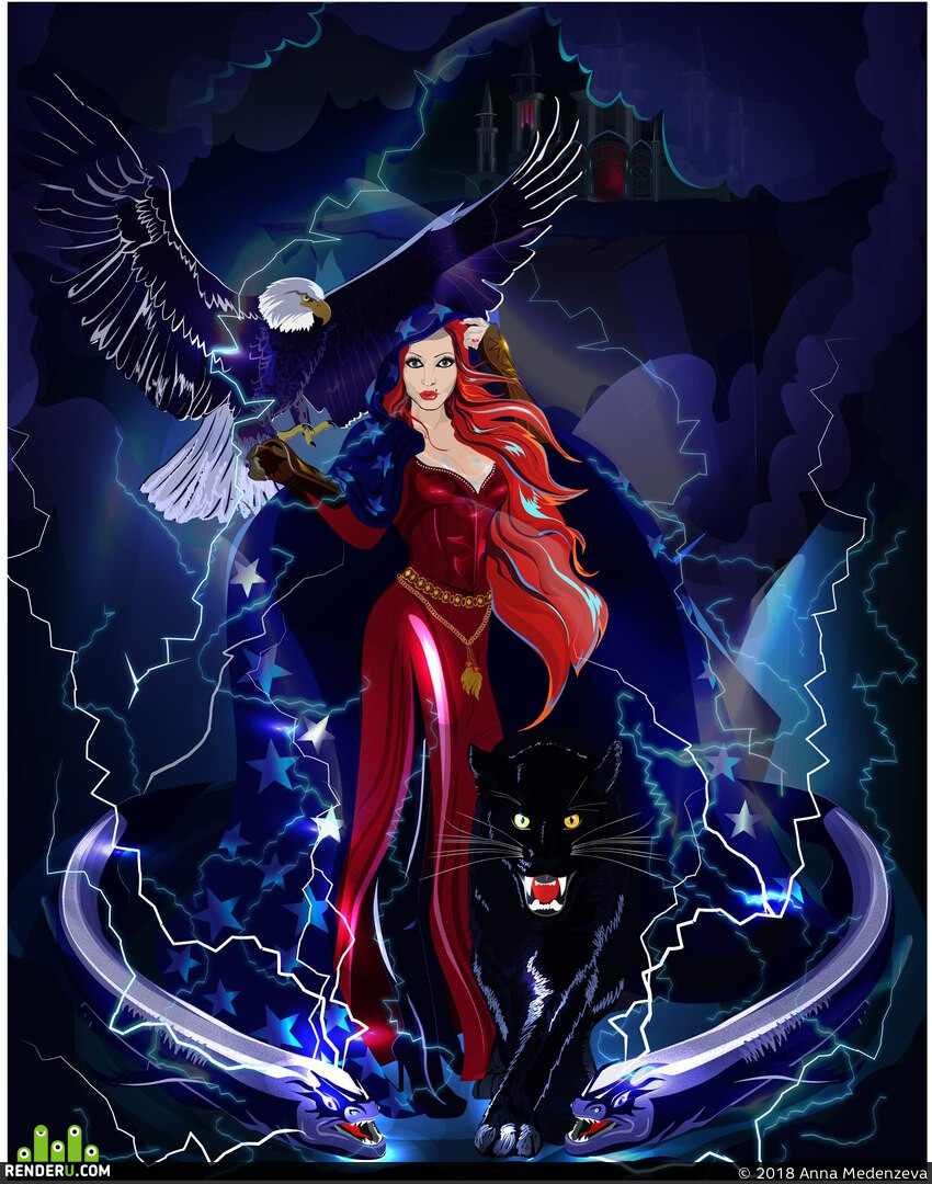 Anna Medenzeva (Tamehevari). 	 Lamia