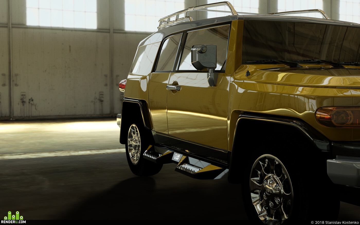 redalert002. BodyKit for FJ Cruser