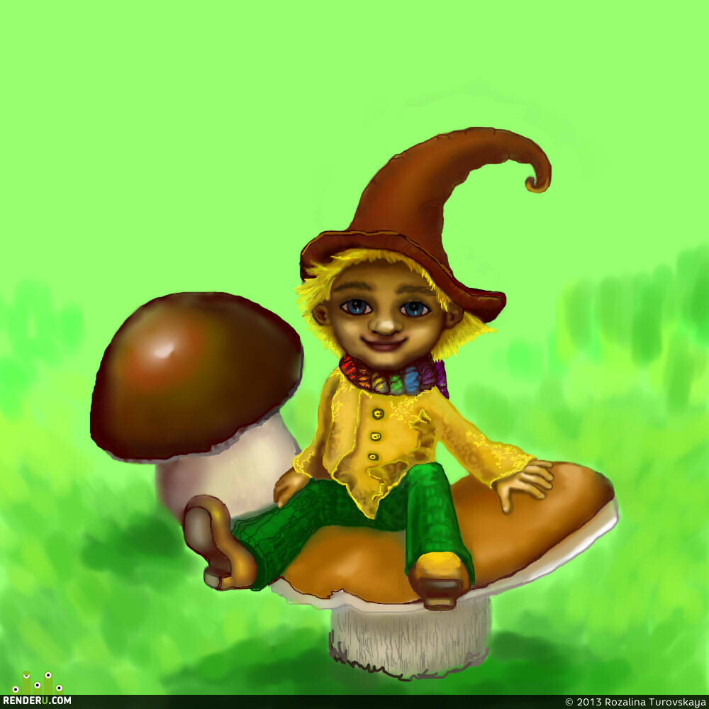 Rozalina. mushroom man