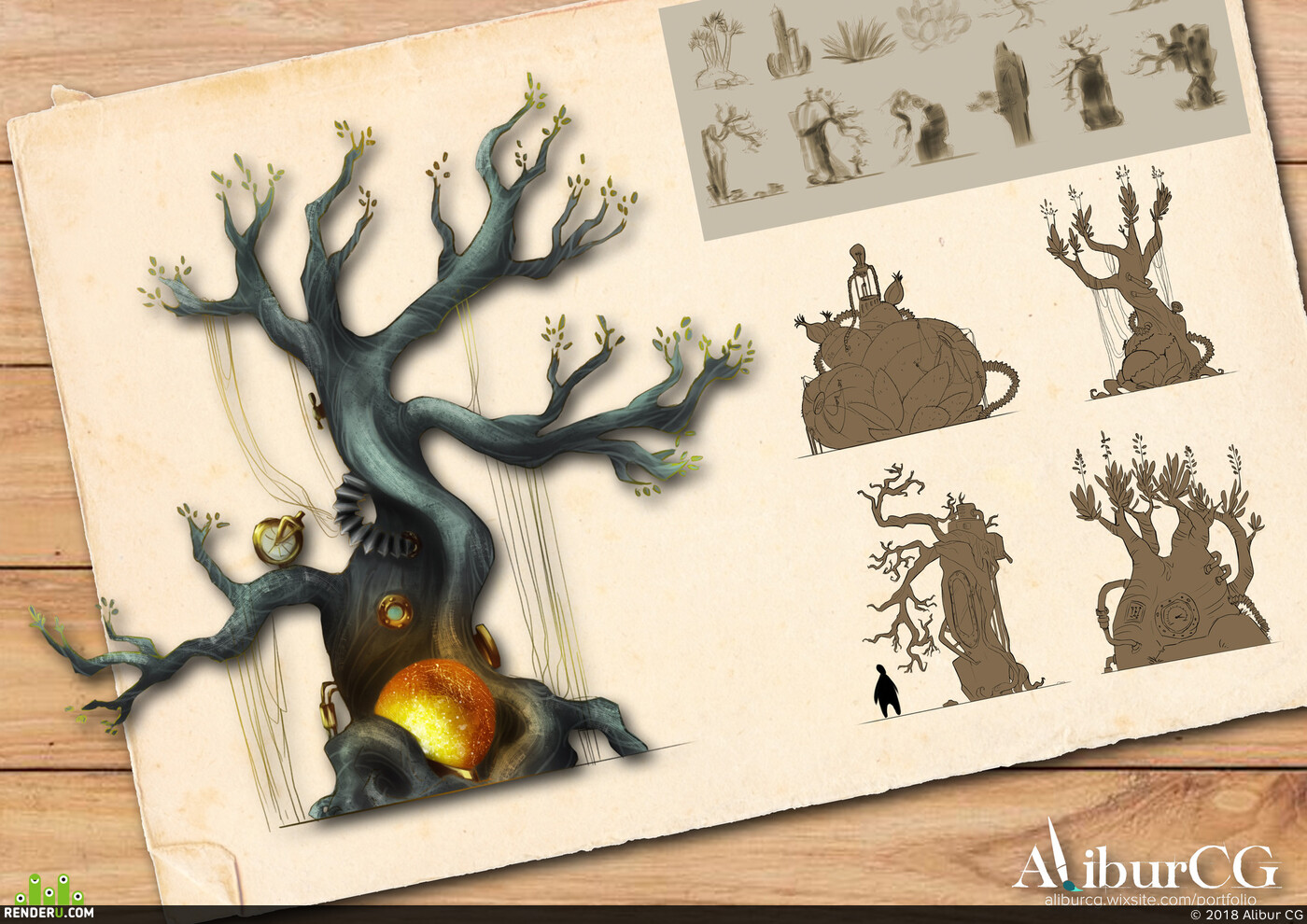 Alibur CG. tree