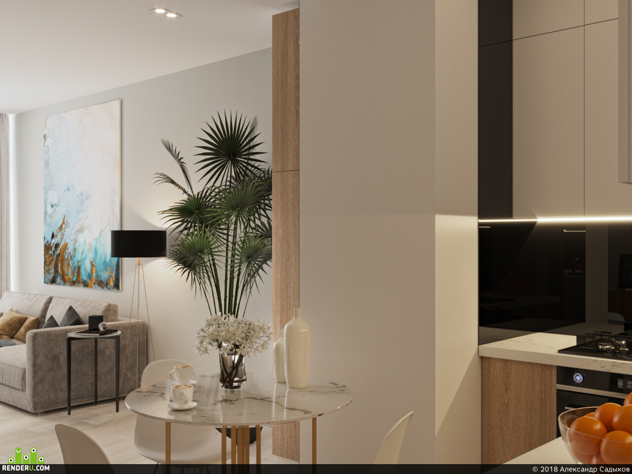 Александр Садыков. Barcelona Park Apartment in Sochi