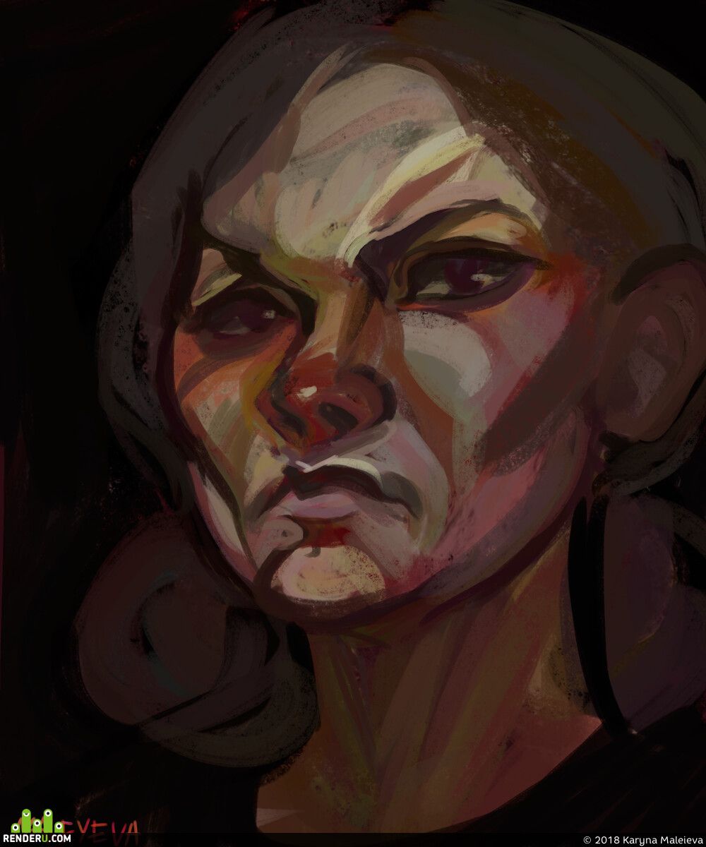 Maleyevaaa. Self-portrait
